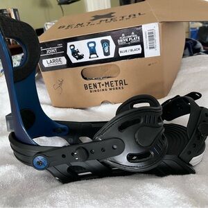 NEW Bent Metal Men’s Large Snowboard Bindings